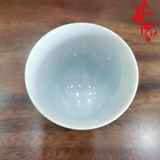 Chén Sứ Cảnh Đức Vẽ Tay Hình Cá - LY74 - 70ml