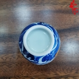 Chén Sứ Cảnh Đức Vẽ Tay Hình Cá - LY74 - 70ml