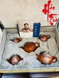 Bộ Ấm Tử Sa Nhất Xưởng Cụ Mao gồm 5 Ấm