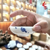 Tách Sứ Cảnh Đức Vẽ Tay Sen Tàn
