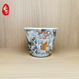 Tách Trà Sứ Cảnh Đức - Cá Chép Hóa Rồng 120ml