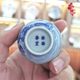 Tách Sứ Cảnh Đức Thanh Hoa - Nung Củi 50ml