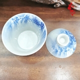 Chén Khải Sứ Cảnh Đức Thanh Hoa - Nung Củi 100ml