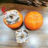Quả Hồng Dùng Đựng Trà Mứt - Sứ Cảnh Đức