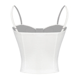 SISTERS Áo hai dây kiểu Corset phối ren Béatrice