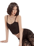 SISTERS Áo hai dây kiểu corset Croms