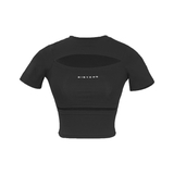 Sisters Áo baby tee Cut out