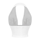SISTERS Áo croptop cổ yếm Callista