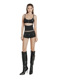 SISTERS Áo hai dây dáng croptop khoét ngực AMINTA - Đen