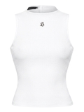 SISTERS Áo croptop khoét lưng Tullia - Trắng
