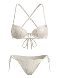 SISTERS Bikini 2 mảnh vỏ sò Pia - Kem