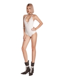SISTERS Bodysuit cổ yếm Yedda - Trắng