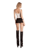 SISTERS Bodysuit hai dây xuyên thấu Velvet