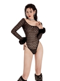 SISTERS Bodysuit ren hoa nhí trễ vai Daisy