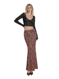 SISTERS Chân váy dài da beo - Leopard