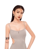 Sisters Váy đầm body hai dây khoét eo Gise
