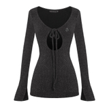 SISTERS Váy đầm body ánh kim Kendall