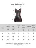 SISTERS Váy đầm body da cúp ngực Cheryl