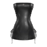 SISTERS Váy đầm body da đan dây hông Rishima