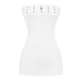 SISTERS Váy đầm body cúp ngực Sabrina - Trắng