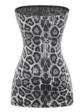 SISTERS Váy đầm body cúp ngực Harper - Xám