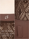 SISTERS Váy đầm body len Elvire - Trắng