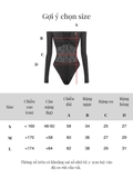 SISTERS Swimsuit trễ vai phối ren Delfina