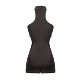 SISTERS Jump đùi cúp ngực phối cổ Choker Polki