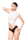 Sisters Áo cộc tay Anne nhấn eo