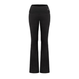 SISTERS Set áo khoác quần dài lưng lật ép đá Caspian - Đen