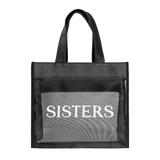 SISTERS Túi xách Tote Bag phối lưới xuyên thấu