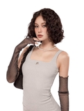 Sisters Váy đầm body cổ vuông Shiloh