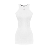 Sisters Váy đầm body thun đan len cổ yếm Selena