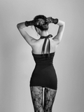 SISTERS Váy đầm body cổ yếm cột dây Binky