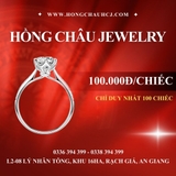 Nhẫn Bạc - NB001 - Đá Cao Cấp - Bạc 925