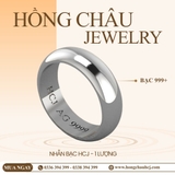 Nhẫn Bạc HCJ 1 Chỉ