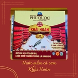 Nước mắm PQ Khải Hoàn - 43 độ đạm - Chai 215ml - Hộp 6 chai