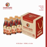 Nước mắm PQ Thanh Quốc - 43 Độ đạm - Hộp 6 Chai 180ml