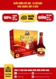 Nước mắm PQ Huỳnh Khoa - 43 độ đạm - Chai 200ml - Hộp 6 chai - Cốt nhĩ nguyên chất