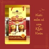 Nước mắm PQ Khải Hoàn - 43 độ đạm - Hộp 2 chai 520ml