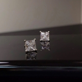 Hoa Tai 0002 - Đá Cao Cấp - Viên chủ 5ly - Bạc 925