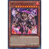 [ Bài Yugioh Chính Hãng ] Thestalos the Shadowfire Monarch - DUNE-EN023 - Super Rare 1st Edition
