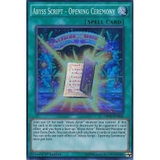 [ Bài Yugioh Chính Hãng ] Abyss Script - Opening Ceremony - DESO-EN024 - Super Rare 1st Edition