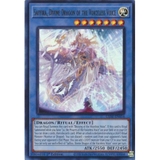 [ Bài Yugioh Chính Hãng ] Saffira, Divine Dragon of the Voiceless Voice - LEDE-EN034 - Ultra Rare 1st Edition