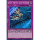 [ Bài Yugioh Chính Hãng ] Escape from the Dark Dimension - DESO-EN045 - Super Rare 1st Edition