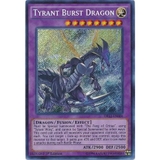 [ Bài Yugioh Chính Hãng ] Tyrant Burst Dragon - DRL2-EN004 - Secret Rare 1st Edition