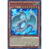 [ Bài Yugioh Chính Hãng ] Crystal Beast Rainbow Dragon - GFP2-EN001 - Ultra Rare 1st Edition
