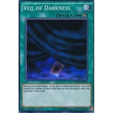[ Bài Yugioh Chính Hãng ] Veil of Darkness - DESO-EN052 - Super Rare 1st Edition