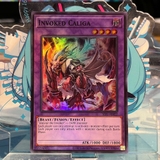 [ Bài Yugioh Chính Hãng ] SLF1-AE022 Invoked Caliga - Super Rare