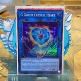 [ Bài Yugioh Chính Hãng ] SUDA-AE106 G Golem Crystal Heart - Super Rare